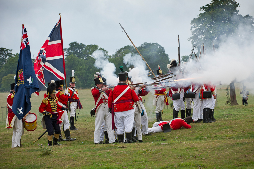 The Battle at Spetchley Gardens